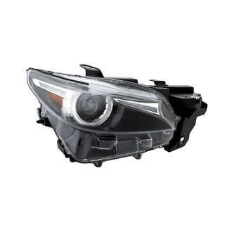 Replacement - Passenger Side Headlight (CAPA Certified)