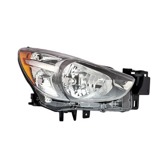 Replacement - Passenger Side Headlight Lens and Housing (Standard Line)