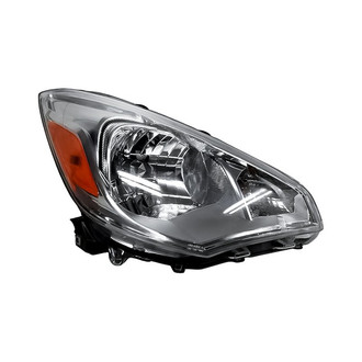 Replacement - Passenger Side Headlight (CAPA Certified)