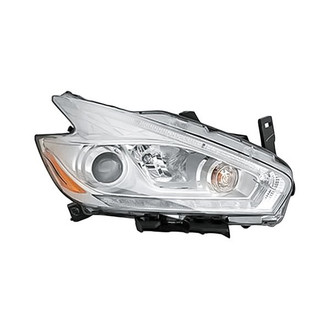 Replacement - Passenger Side Headlight (CAPA Certified)