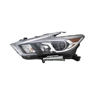 Replacement - Driver Side Headlight (CAPA Certified)