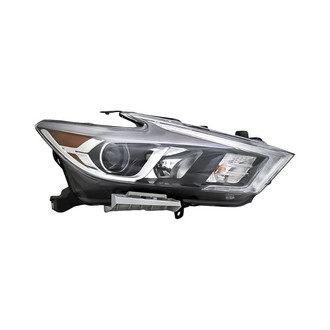 Replacement - Passenger Side Headlight (CAPA Certified)