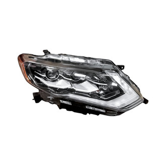 Replacement - Passenger Side Headlight (CAPA Certified)