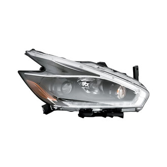 Replacement - Passenger Side Headlight (CAPA Certified)