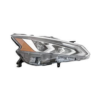 Replacement - Passenger Side Headlight (CAPA Certified)