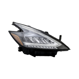 Replacement - Passenger Side Headlight (CAPA Certified)
