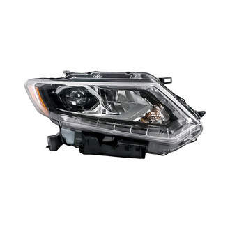Replacement - Passenger Side Headlight (CAPA Certified)