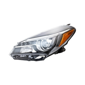 Replacement - Driver Side Headlight Lens and Housing (CAPA Certified)