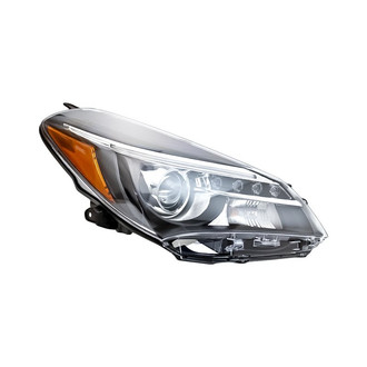 Replacement - Passenger Side Headlight Lens and Housing (CAPA Certified)