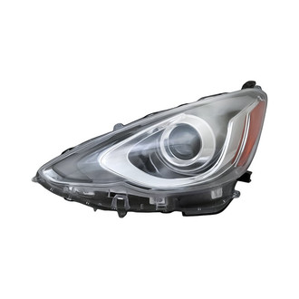 Replacement - Driver Side Headlight (CAPA Certified)