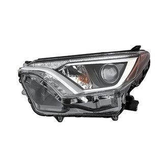 Replacement - Driver Side Headlight Lens and Housing (CAPA Certified)