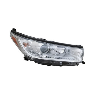 Replacement - Passenger Side Headlight (CAPA Certified)
