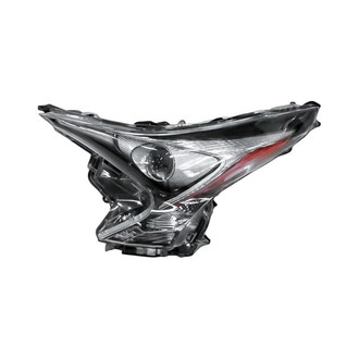 Replacement - Driver Side Headlight Lens and Housing (CAPA Certified)
