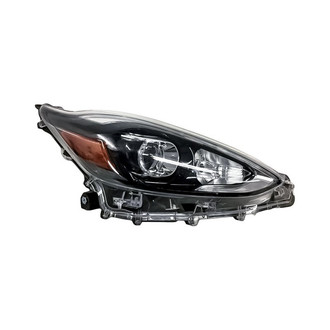 Replacement - Passenger Side Headlight (CAPA Certified)