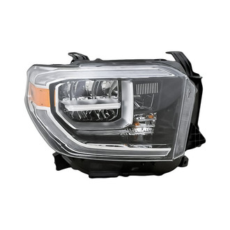 Replacement - Passenger Side Headlight (CAPA Certified)