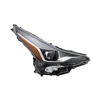 Replacement - Passenger Side Headlight (CAPA Certified)