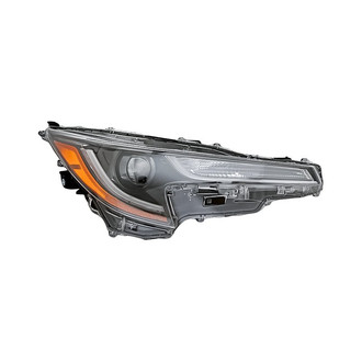 Replacement - Passenger Side Headlight Lens and Housing (Standard Line)