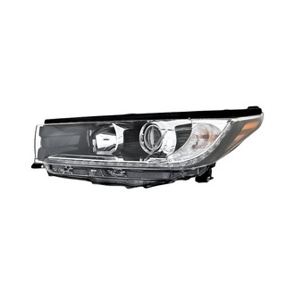 Replacement - Driver Side Headlight (CAPA Certified)