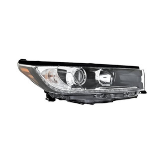 Replacement - Passenger Side Headlight (CAPA Certified)