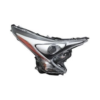 Replacement - Passenger Side Headlight Lens and Housing (CAPA Certified)