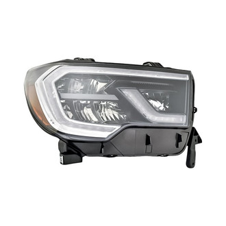 Replacement - Passenger Side Headlight (CAPA Certified)