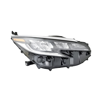 Replacement - Passenger Side Headlight (CAPA Certified)