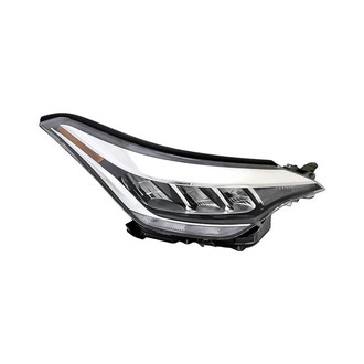 Replacement - Passenger Side Headlight (CAPA Certified)