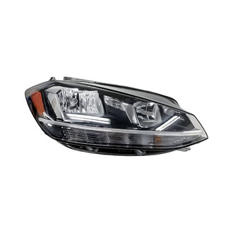 Replacement - Passenger Side Headlight (CAPA Certified)