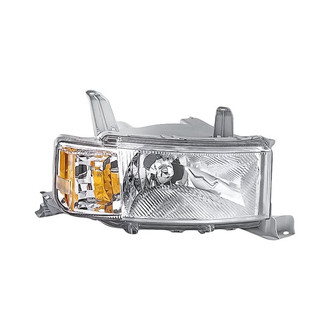 Replacement - Passenger Side Headlight Lens and Housing (CAPA Certified)