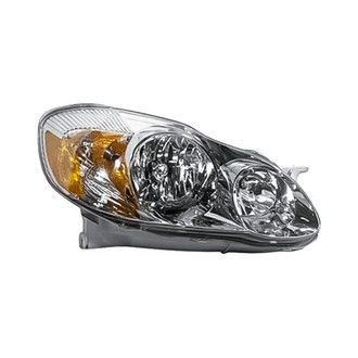 Replacement - Passenger Side Headlight (CAPA Certified)
