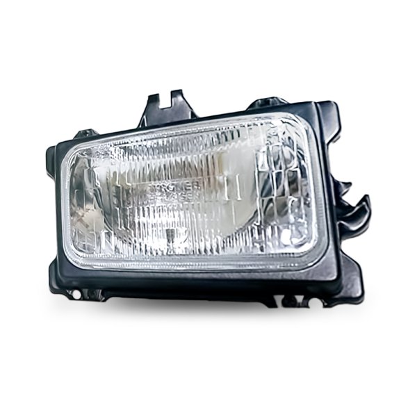 Replacement - Replacement 3.7x6" Rectangular Driver Side Inner Chrome Headlight