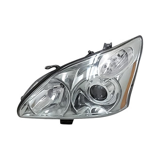 Replacement - Driver Side Headlight Lens and Housing (Standard Line)