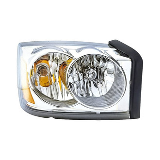 Replacement - Passenger Side Headlight (CAPA Certified)