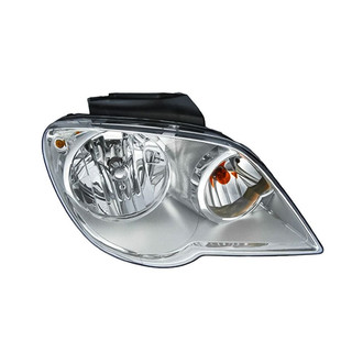 Replacement - Passenger Side Headlight (CAPA Certified)