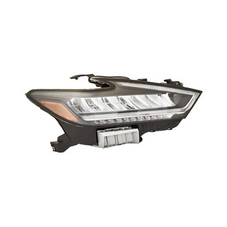 Replacement - Passenger Side Headlight (CAPA Certified)