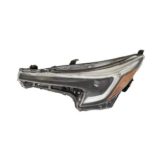 Replacement - Driver Side Headlight (CAPA Certified)
