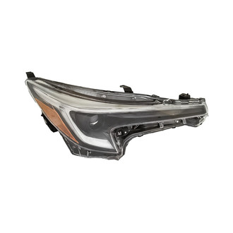Replacement - Passenger Side Headlight (CAPA Certified)