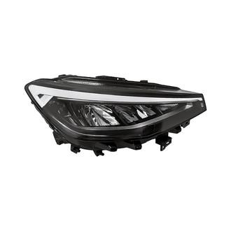 Replacement - Passenger Side Headlight (CAPA Certified)