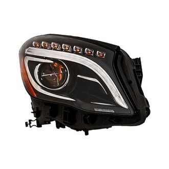 Replacement - Passenger Side Headlight (CAPA Certified)