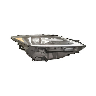 Replacement - Passenger Side Headlight Lens and Housing (CAPA Certified)