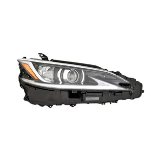 Replacement - Passenger Side Headlight (CAPA Certified)