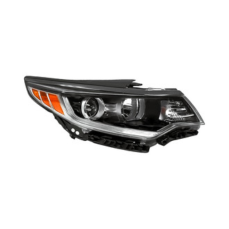 Replacement - Passenger Side Headlight (CAPA Certified)