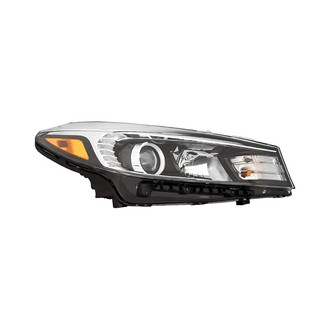 Replacement - Passenger Side Headlight (CAPA Certified)