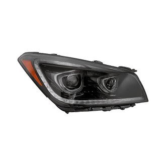 Replacement - Passenger Side Headlight (CAPA Certified)