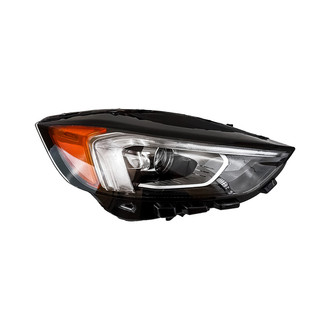 Replacement - Passenger Side Headlight (CAPA Certified)