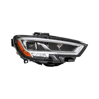 Replacement - Passenger Side Headlight (CAPA Certified)