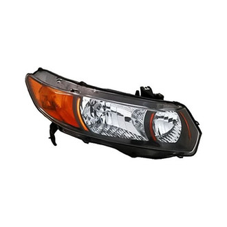 Replacement - Passenger Side Headlight (CAPA Certified)