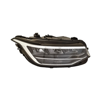 Replacement - Passenger Side Headlight (CAPA Certified)
