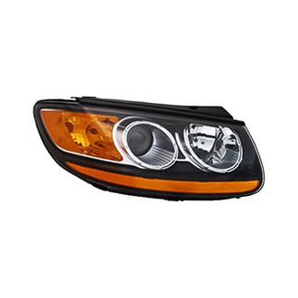 Replacement - Passenger Side Headlight (CAPA Certified)