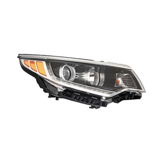 Replacement - Passenger Side Headlight (CAPA Certified)